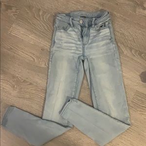 jeggings american eagle, 00, high waist